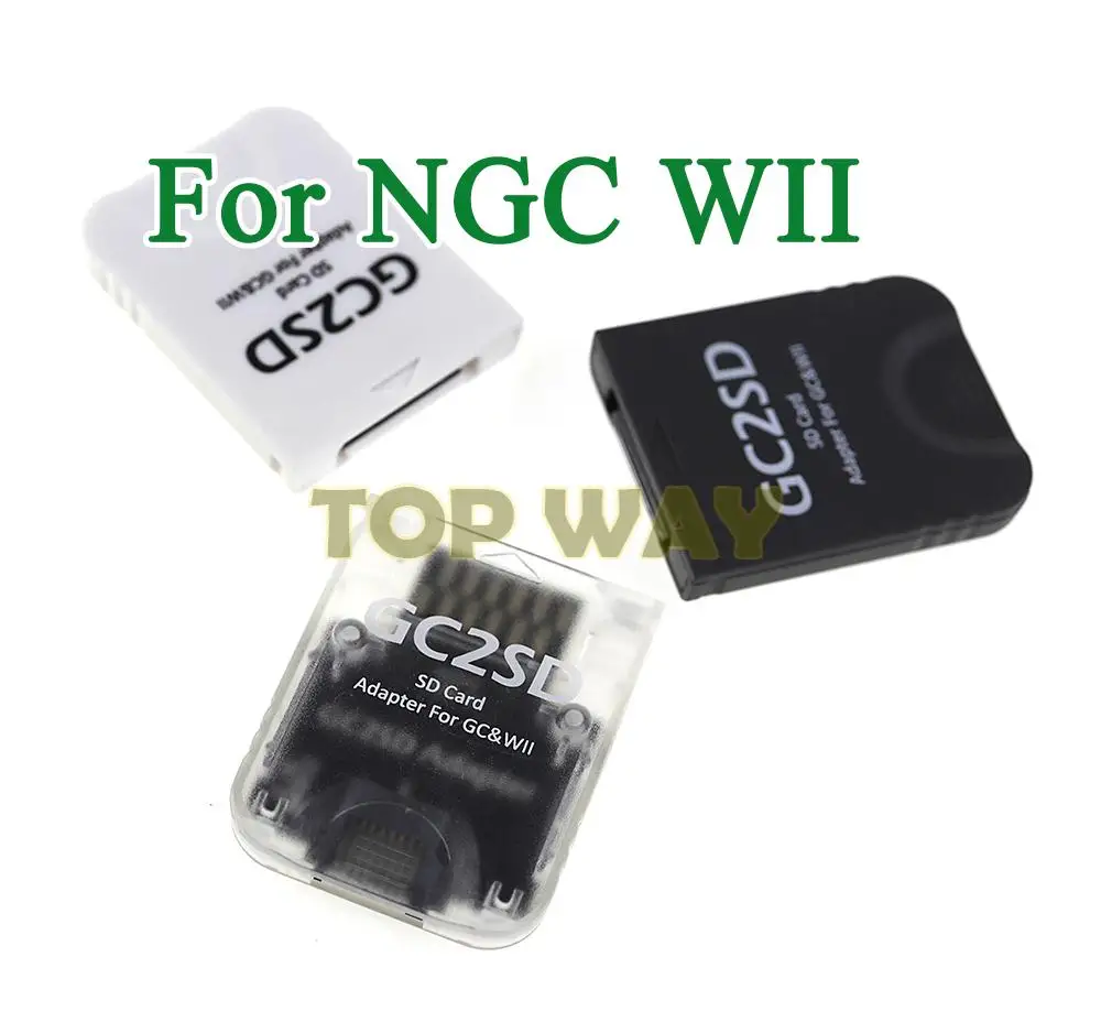 20PCS For Wii GC2SD Memory Card Reader SD Card Plug and Play Memory Card Slot Adapter For Nintendo GameCube NGC Consoles
20PCS For Wii GC2SD Memory Card Reader SD Card Plug and Play Memory Card Slot Adapter For Nintendo GameCube NGC Consoles
