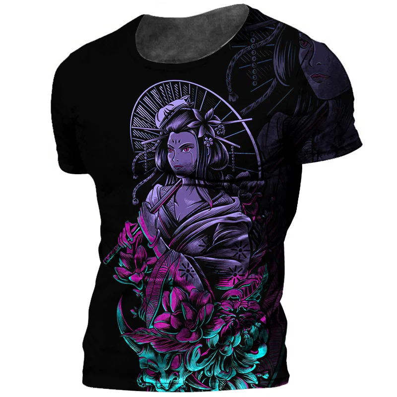 Men's Summer Popular Short Sleeve Casual Loose Outdoor Printed Round Neck Men's T-Shirt
Men's Summer Popular Short Sleeve Casual Loose Outdoor Printed Round Neck Men's T-Shirt