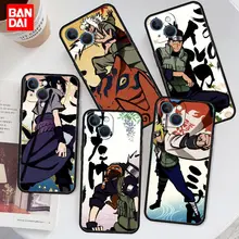 

Naruto Japanese Manga Case for iPhone 13 12 11 X XS Pro Max 6 6s 7 8 Plus SE XR 12pro 13pro Mini Fashion Black Silicone Cover
