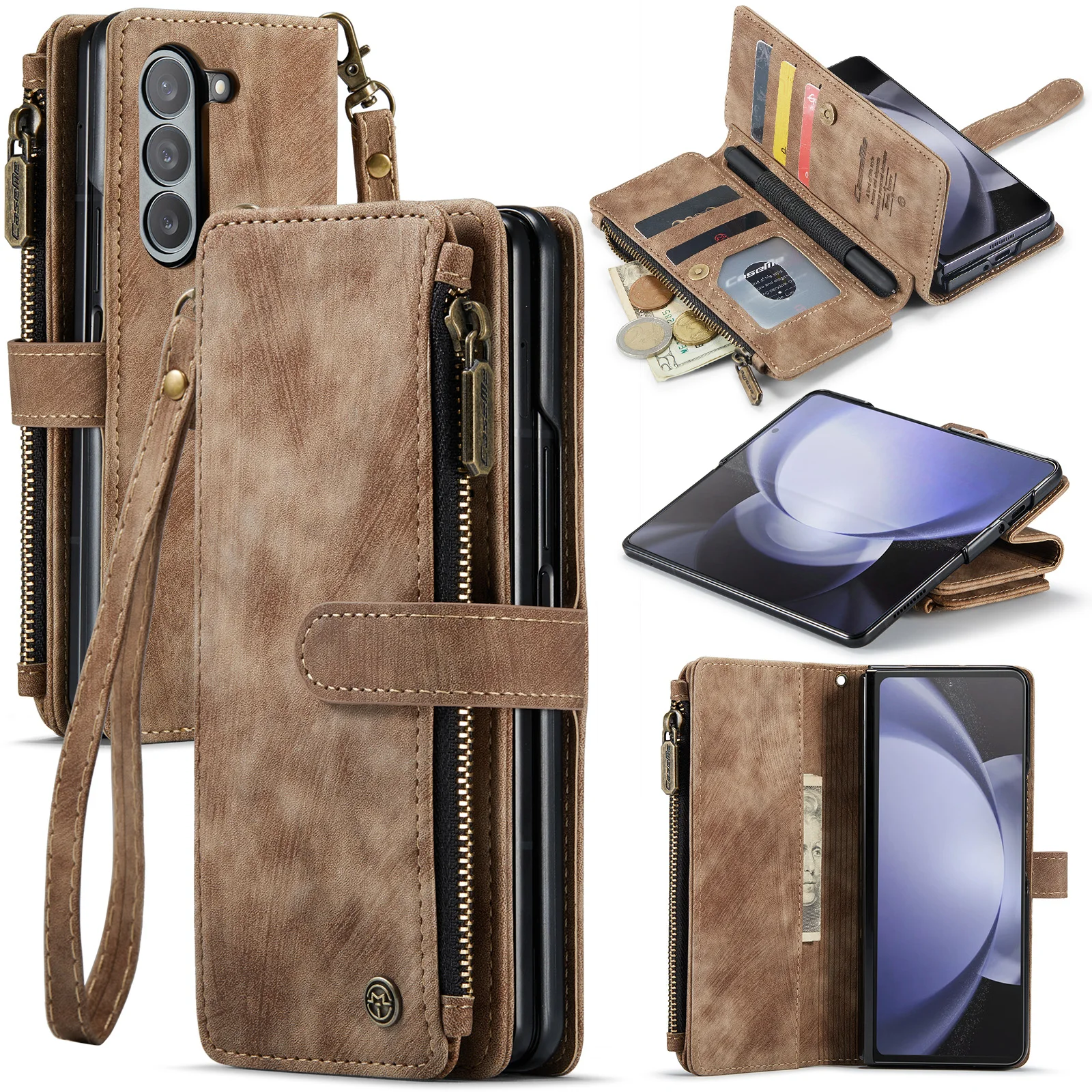 Кожаный чехол-кошелек для телефона Samsung Galaxy Z Fold5 Fold4 Fold 5 4 Fold3 Fold 3 кармана для карт защитный чехол
Кожаный чехол-кошелек для телефона Samsung Galaxy Z Fold5 Fold4 Fold 5 4 Fold3 Fold 3 кармана для карт защитный чехол