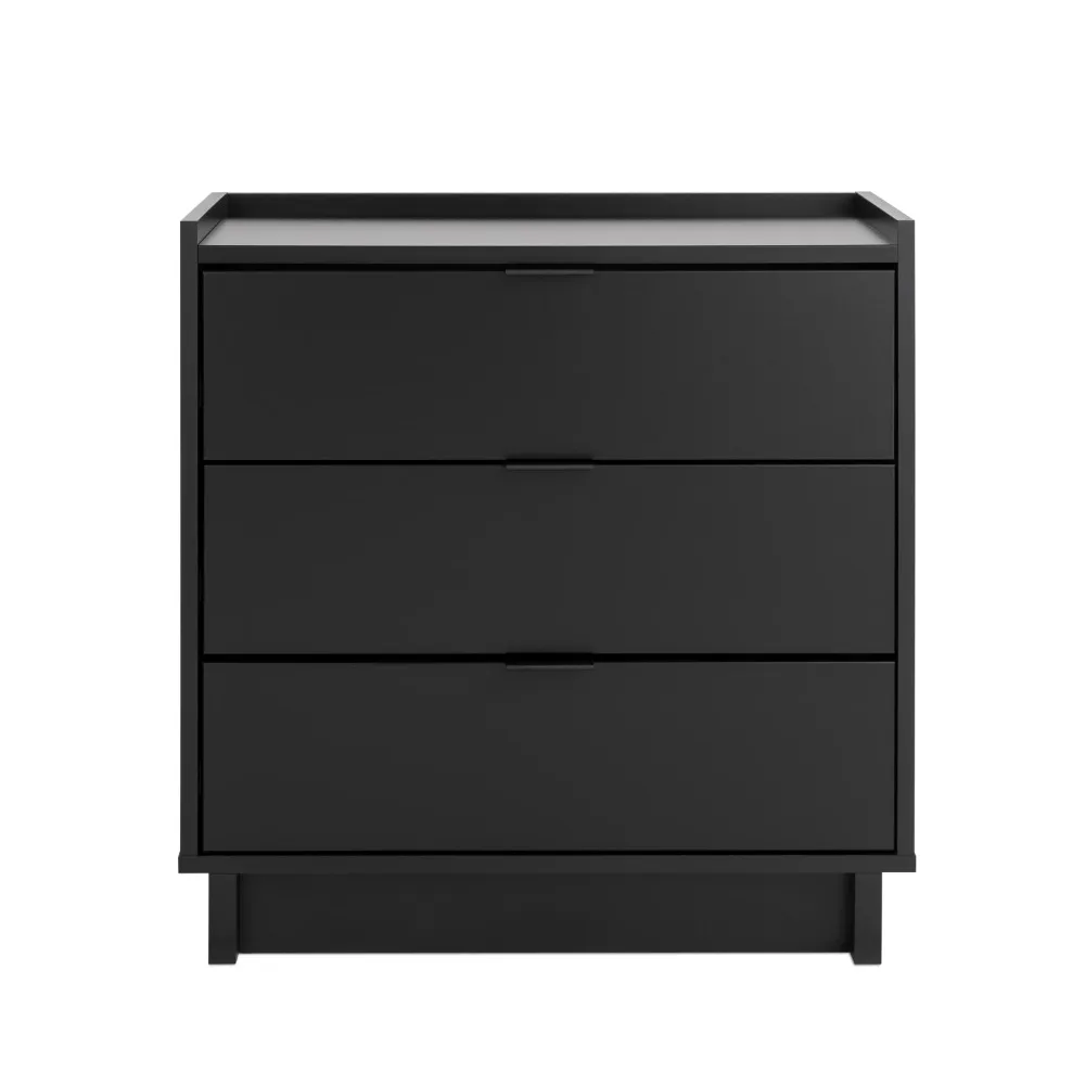 

Simply Modern Nightstand Bedside Table End Table With 3 Drawers 26.5" W X 26.75" H X 16" D Nightstands Freight Free