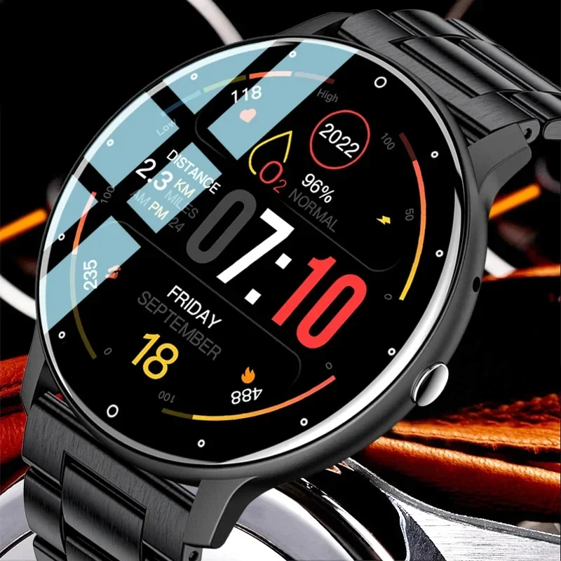 

Новинка 2024, умные часы с Bluetooth, спортивный фитнес-браслет с вызовами, водонепроницаемые часы, голосовой помощник, женские умные часы для мужчин и женщин