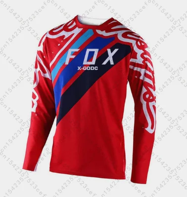 Men's Jerseys X-GODC Fox Mountain Bike MTB Shirts Offroad DH Motorcycle Jersey MotocrossSportwear
Men's Jerseys X-GODC Fox Mountain Bike MTB Shirts Offroad DH Motorcycle Jersey MotocrossSportwear