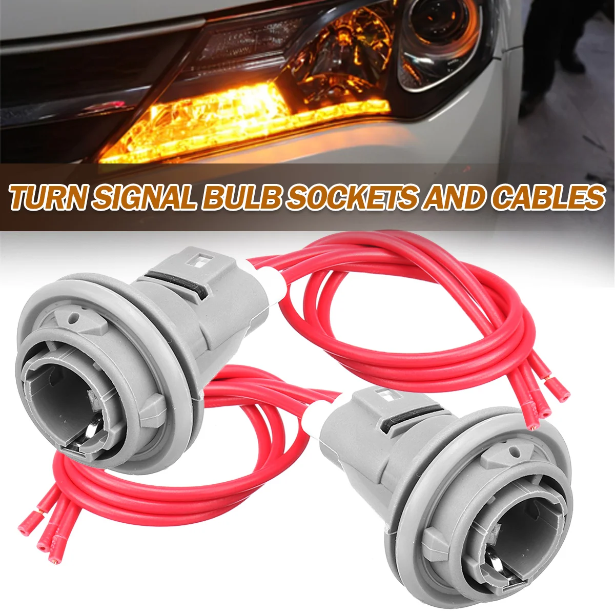 Mayitr 1pc Turn Signal Light Socket Connector Harness Set Car Lamp Accessories For Honda CCORD 2 DR 1998-2012
Mayitr 1pc Turn Signal Light Socket Connector Harness Set Car Lamp Accessories For Honda CCORD 2 DR 1998-2012