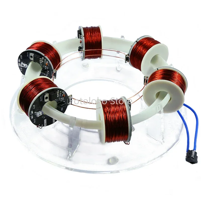 

Annular accelerator Ring accelerator cyclotron hi-tech toy physics model diy kit kid gift toy Cyclotron
