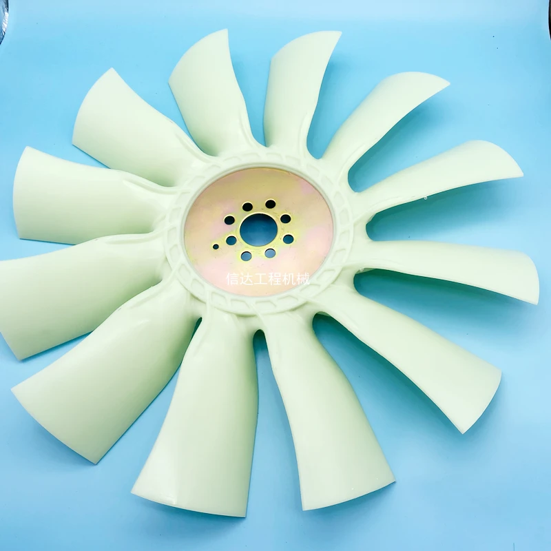 for Kato HD400/450/510/512-1-2-3-5 fan blade/4D31/4D34 fan blade excavator accessories 
for Kato HD400/450/510/512-1-2-3-5 fan blade/4D31/4D34 fan blade excavator accessories