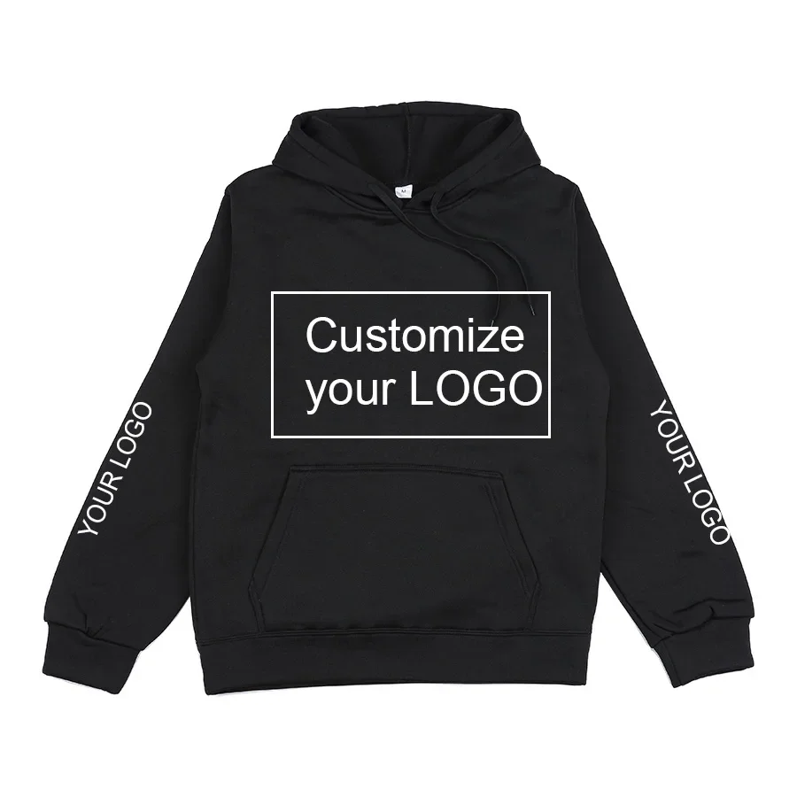 

Your Own Design Brand Logo/Picture Personalized Custom Men Women Text DIY Hoodies Sweatshirt Casual Hoody Clothing Fashion New