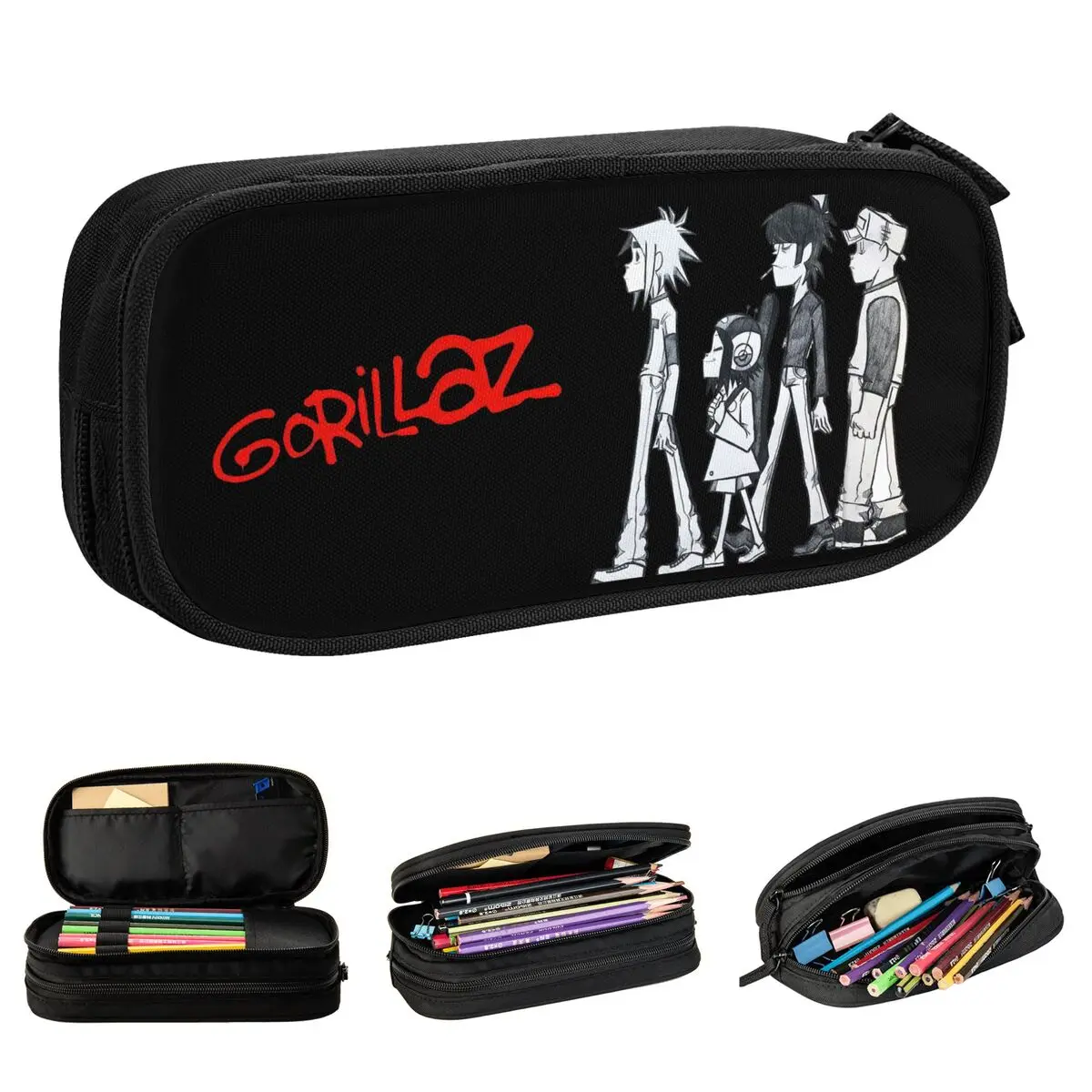 Gorillaz Pencil Cases Pencil Pouch Pen Box for Student Big Capacity Bags Students School Zipper Stationery
Gorillaz Pencil Cases Pencil Pouch Pen Box for Student Big Capacity Bags Students School Zipper Stationery