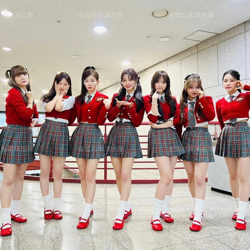 Костюм джазовый женский в клетку, рубашка в стиле хип-хоп, красный топ, танцевальная одежда для ночного клуба, певицы, ГОГО, в Корейском стиле, DWY8635
Костюм джазовый женский в клетку, рубашка в стиле хип-хоп, красный топ, танцевальная одежда для ночного клуба, певицы, ГОГО, в Корейском стиле, DWY8635