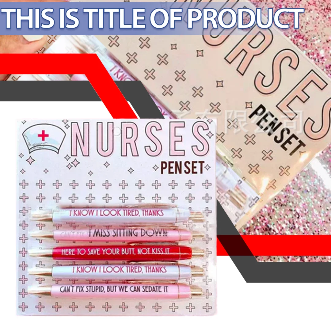 5pcs Ballpoint Pen Set Interesting Nurse Pen Sets Student Stationery Office Signature Multifunction Pen Christmas Birthday Gift
5pcs Ballpoint Pen Set Interesting Nurse Pen Sets Student Stationery Office Signature Multifunction Pen Christmas Birthday Gift
