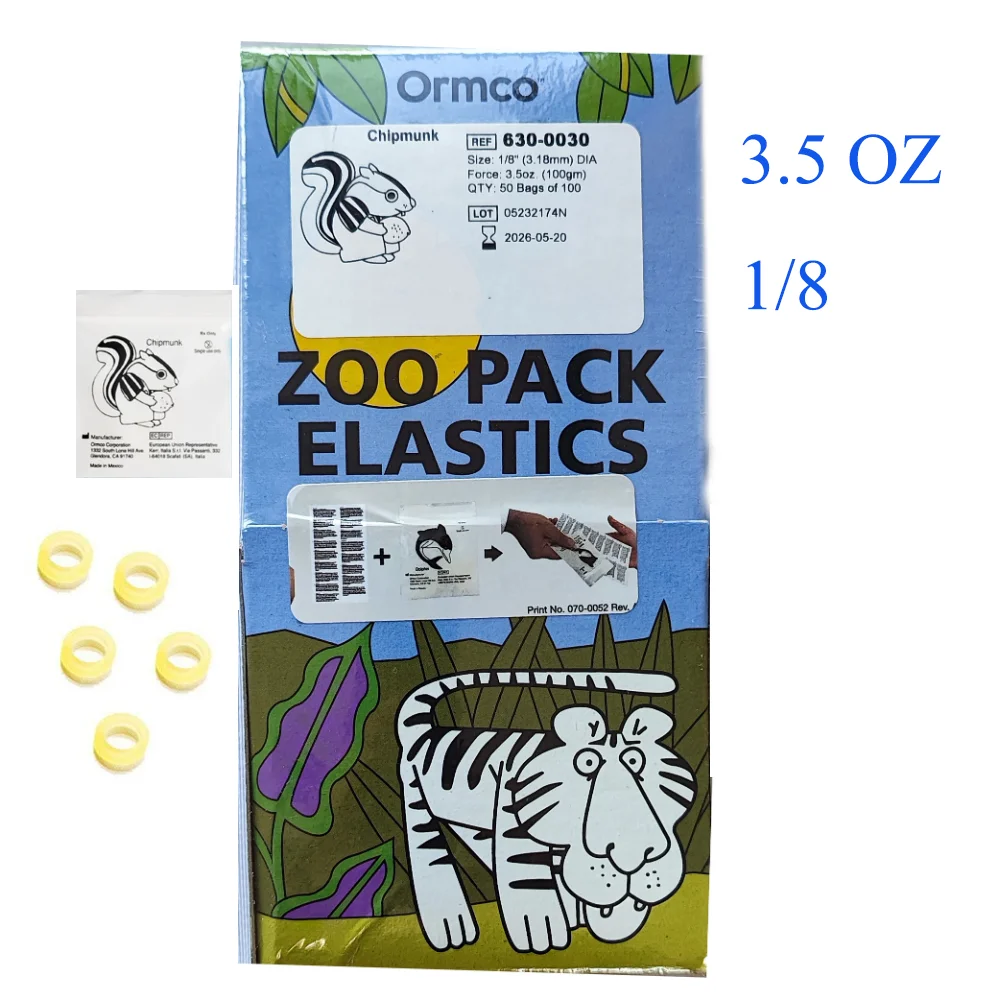 50 пакетов/коробка, Ортодонтические эластичные Галстуки для зоопарка
50 пакетов/коробка, Ортодонтические эластичные Галстуки для зоопарка