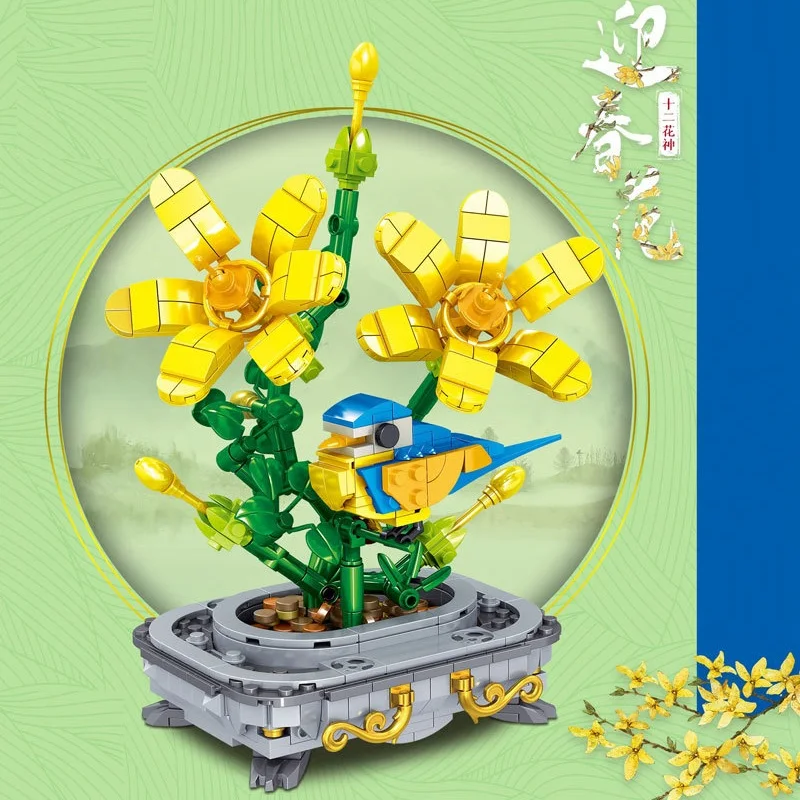 01024 Bouquet Orchid Flowers MINI Building Blocks City Romantic Home Decoration Diy Friends Bricks Toys for Children Girls Gift
01024 Bouquet Orchid Flowers MINI Building Blocks City Romantic Home Decoration Diy Friends Bricks Toys for Children Girls Gift