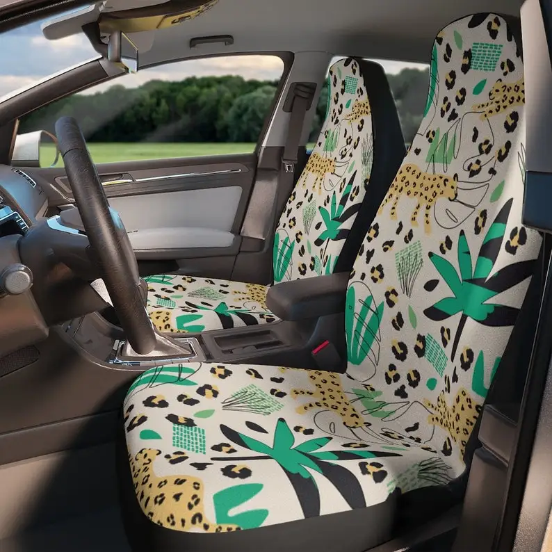 Leopard Car Seat Covers for Women | Vehicle Seat Cover Jungle | Leopard Car Accessories | Cute Car Accessories for Women
Leopard Car Seat Covers for Women | Vehicle Seat Cover Jungle | Leopard Car Accessories | Cute Car Accessories for Women