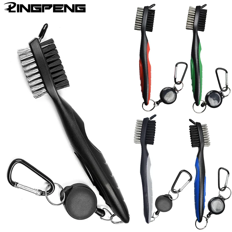 2 in 1 Retractable Zip-line Sharp Pick Multifunctional Brush Head Golf Club Groove Cleaner Metal Buckle and Retractable
2 in 1 Retractable Zip-line Sharp Pick Multifunctional Brush Head Golf Club Groove Cleaner Metal Buckle and Retractable