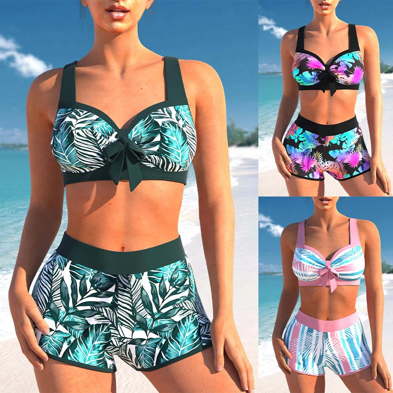 2023 New Women's Two Piece Bikini Sexy Beach Swimwear Fashion Print Bikini Set Women's Summer Fashion Swimming Bikini Swimwear
2023 New Women's Two Piece Bikini Sexy Beach Swimwear Fashion Print Bikini Set Women's Summer Fashion Swimming Bikini Swimwear