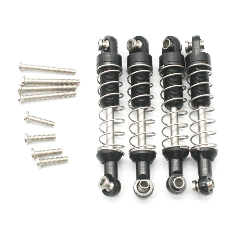 4 Pcs Metal Shock Absorber Damper for WPL C14 C24 C34 MN D90 D91 D96 D99 D99S MN90 MN99S RC Car Upgrade Parts,Black
4 Pcs Metal Shock Absorber Damper for WPL C14 C24 C34 MN D90 D91 D96 D99 D99S MN90 MN99S RC Car Upgrade Parts,Black