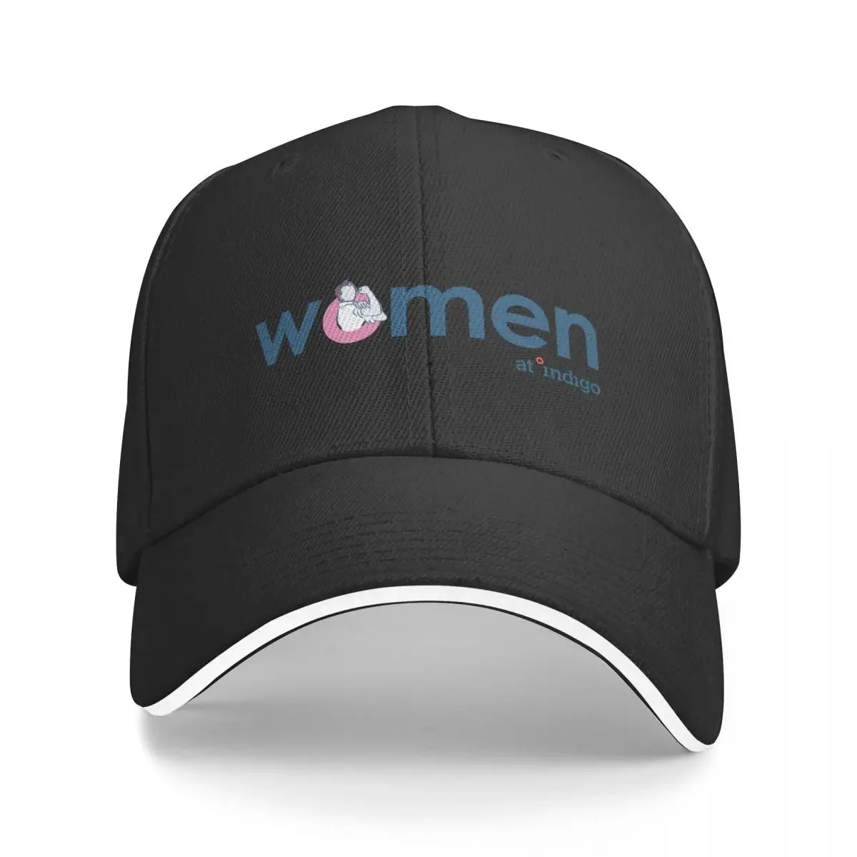 

Indigo Women's Network Logo Baseball Cap Anime Golf Wear New In The Hat Mens Tennis Women's