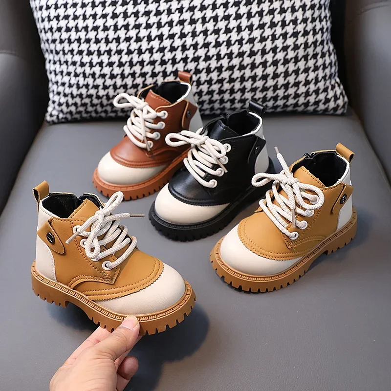 Girls Boots Autumn Winter Children Boots Boys Girls British Style Boots Shoes Fashion Soft Kids Short Boots
Girls Boots Autumn Winter Children Boots Boys Girls British Style Boots Shoes Fashion Soft Kids Short Boots