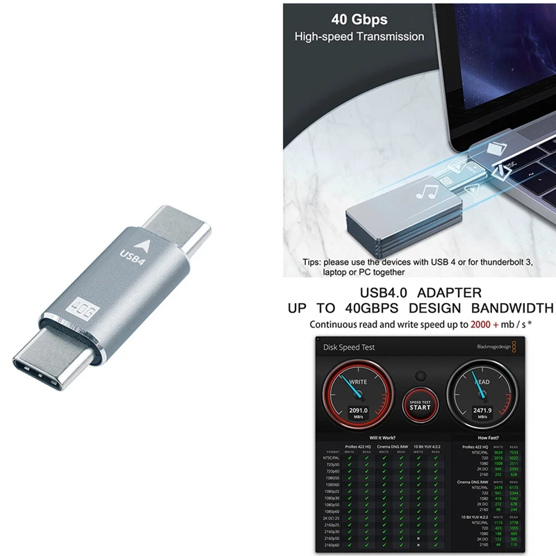 40Gbps Type-C Adapter USB 4.0 Male To Male Data Sync Extension Cable Connector USB-C To Type C Adapter Replacement
40Gbps Type-C Adapter USB 4.0 Male To Male Data Sync Extension Cable Connector USB-C To Type C Adapter Replacement
