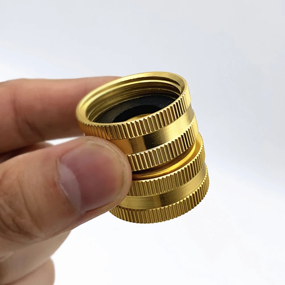 Garden Hose Connector 3/4 Two-Way Female Connector Brass Garden Hose Hose Coupling Adapter Quick Connector Fittings
Garden Hose Connector 3/4 Two-Way Female Connector Brass Garden Hose Hose Coupling Adapter Quick Connector Fittings