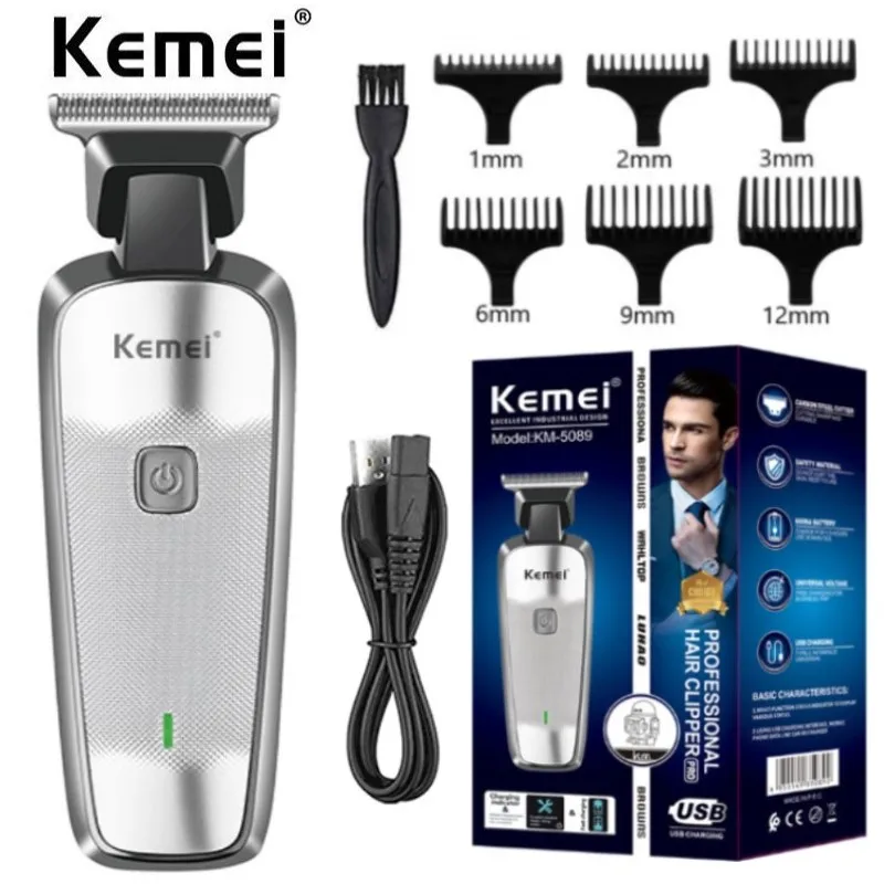 Kemei Men Cordless Barber Hair Trimmer Barber Professional Electric Hair Cutting Machine Beard Shaving Hair Clipper Styling Kit
Kemei Men Cordless Barber Hair Trimmer Barber Professional Electric Hair Cutting Machine Beard Shaving Hair Clipper Styling Kit