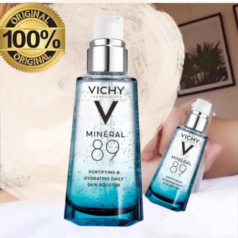 

Original Vichy 89 Hyaluronic Acid MINERAL Serum+Normaderm Phytosolotion 50ml FORTIFYING&HYDRATING DAILY SKIN BOOSTER