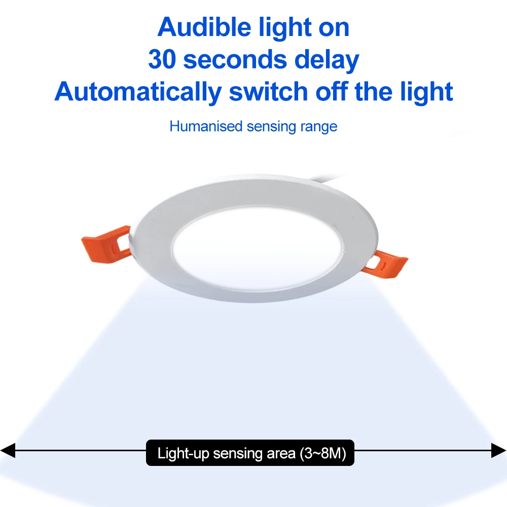LED Recessed Downlight PIR Motion Sensor 5W 7W 9W 12W 220V Smart Spot Led Downlight LED Ceiling Lamp Light Ceiling Light
LED Recessed Downlight PIR Motion Sensor 5W 7W 9W 12W 220V Smart Spot Led Downlight LED Ceiling Lamp Light Ceiling Light
