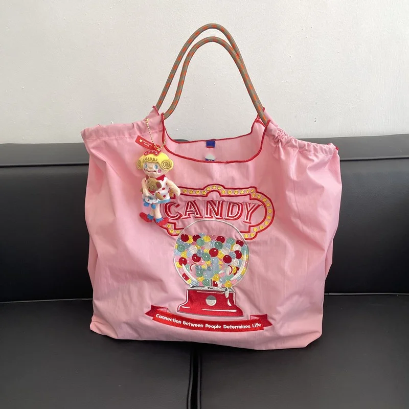 Japanese Embroidered Shopping Bag Women Hand Bag Travel Tote Oxford Cloth Bag Embroidered Nylon Shopping Bag Hand Shoulder
Japanese Embroidered Shopping Bag Women Hand Bag Travel Tote Oxford Cloth Bag Embroidered Nylon Shopping Bag Hand Shoulder