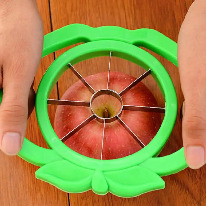 Stainless Steel Apple Cutter Fruit Pear Divider Slicer Cutting Corer Cooking Vegetable Tools Chopper Kitchen Gadgets Accessories
Stainless Steel Apple Cutter Fruit Pear Divider Slicer Cutting Corer Cooking Vegetable Tools Chopper Kitchen Gadgets Accessories