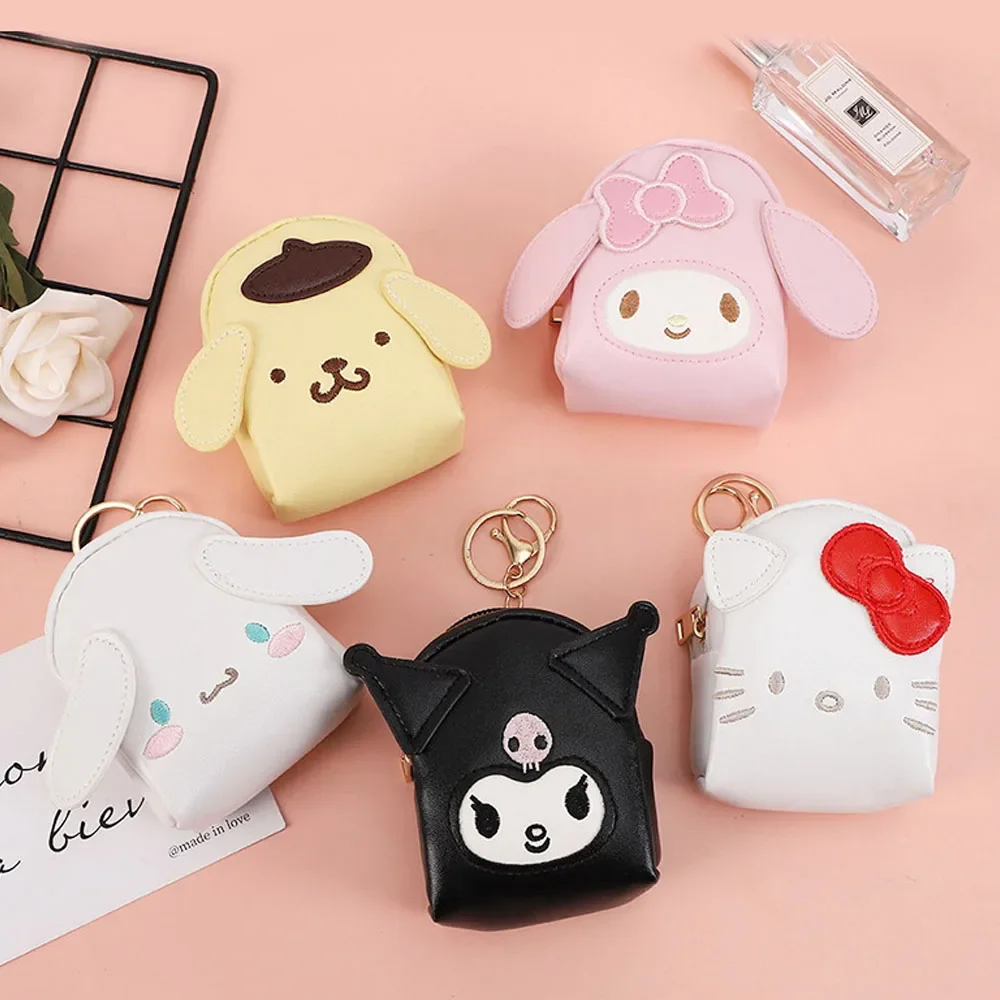 Coin Purse Pu Material Sanrio Cartoon Schoolbag Decoration Keychain Bags Melody Kuromi Hello Kitty Cinnamoroll Christmas Gifts
Coin Purse Pu Material Sanrio Cartoon Schoolbag Decoration Keychain Bags Melody Kuromi Hello Kitty Cinnamoroll Christmas Gifts
