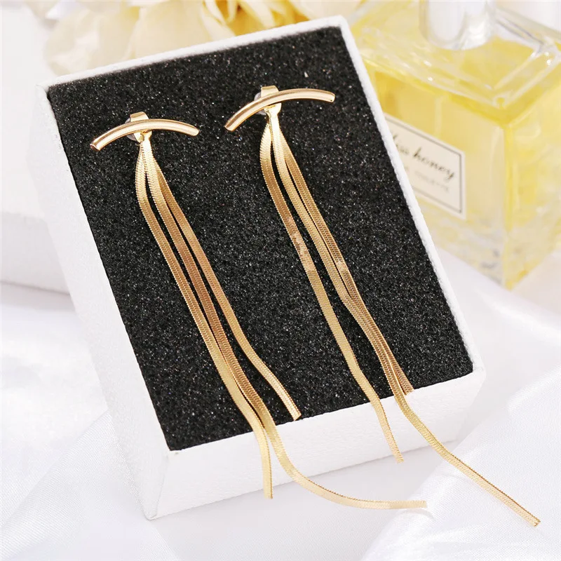 Vintage Long Gold Color Earrings Shiny Thread Tassel Drop Earrings For Women Luxury Hanging Korean Elegant Wedding Party Jewelry 8 Mallzona S341c152be7f3407dbab7fe79845b0ec9g Vintage Long Gold Color Earrings Shiny Thread Tassel Drop Earrings For Women Luxury Hanging Korean Elegant Wedding Party Jewelry Mallzona