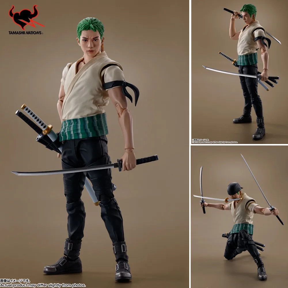 In Stock Original Anime One Piece S.H.Figuarts Roronoa Zoro PVC Action Figure Toys for Children Collector Zoro SHF Doll Model
In Stock Original Anime One Piece S.H.Figuarts Roronoa Zoro PVC Action Figure Toys for Children Collector Zoro SHF Doll Model
