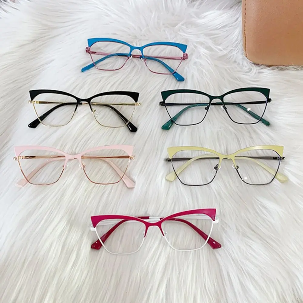Ladies Retro Cat Eye Designers Anti Blue Light Computer Glasses Reading And Playing Games To Protect Eyes Optical Spectacle
Ladies Retro Cat Eye Designers Anti Blue Light Computer Glasses Reading And Playing Games To Protect Eyes Optical Spectacle