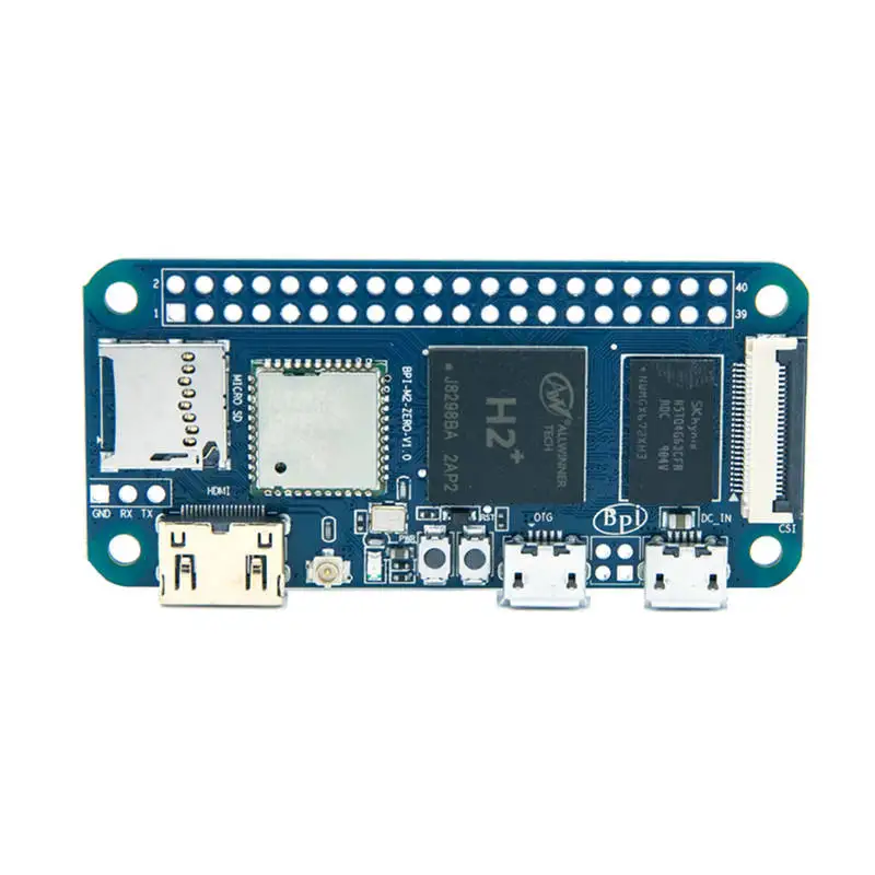 Quad core open source single-board computer H3 chip BPI-M2 Zero Banana Pi BPI-M2 Zero
Quad core open source single-board computer H3 chip BPI-M2 Zero Banana Pi BPI-M2 Zero