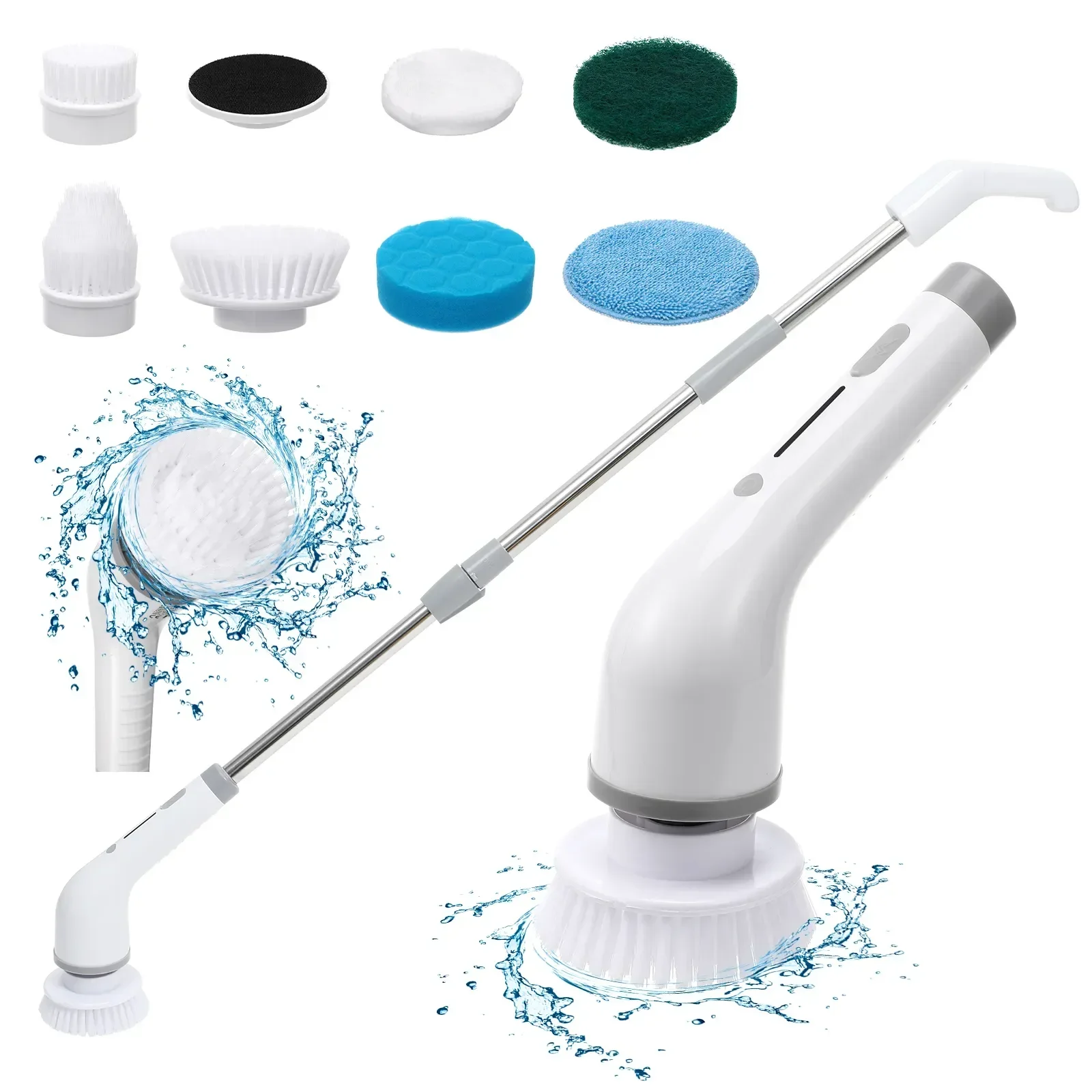 Bathroom Scrubber Car Motorized Retractable Electric Power Extendable Scrub Brush For Broom Toilet Cleaner Shower Cleaning Mops
Bathroom Scrubber Car Motorized Retractable Electric Power Extendable Scrub Brush For Broom Toilet Cleaner Shower Cleaning Mops