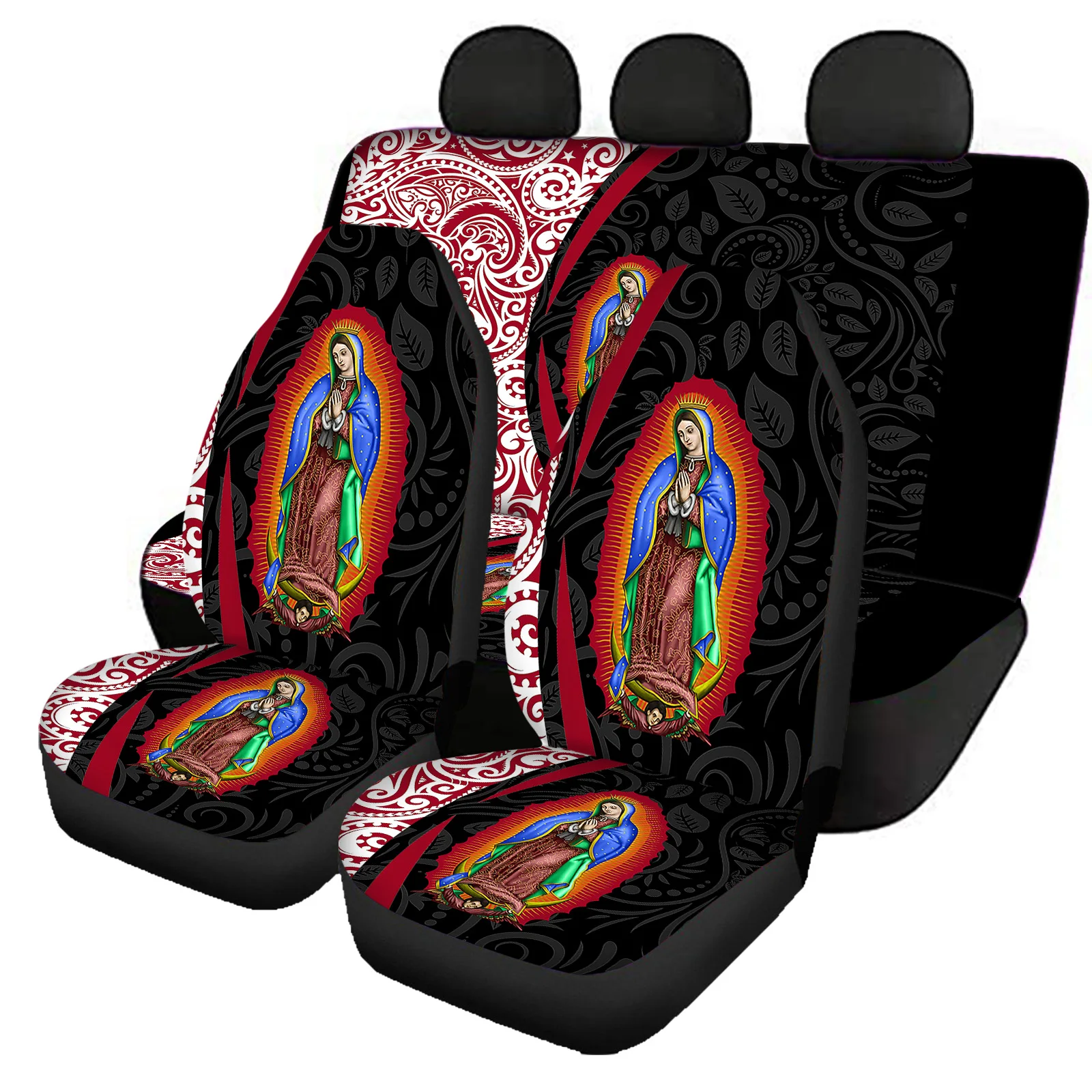 Автомобильный чистый защитный чехол с красивым узором Девы Марии комплект чехлов на сиденья автомобиля Высокое качество Полный комплект удобные автомобильные аксессуары 2023
Автомобильный чистый защитный чехол с красивым узором Девы Марии комплект чехлов на сиденья автомобиля Высокое качество Полный комплект удобные автомобильные аксессуары 2023