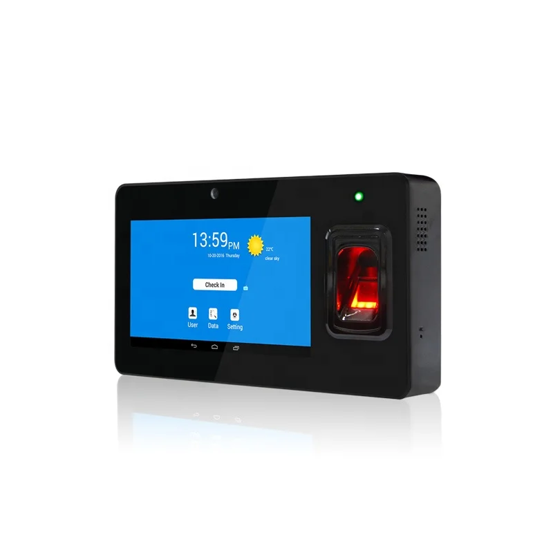 

Android Sim Card Fingerprint Time Attendance Machine Wireless Biometric Device