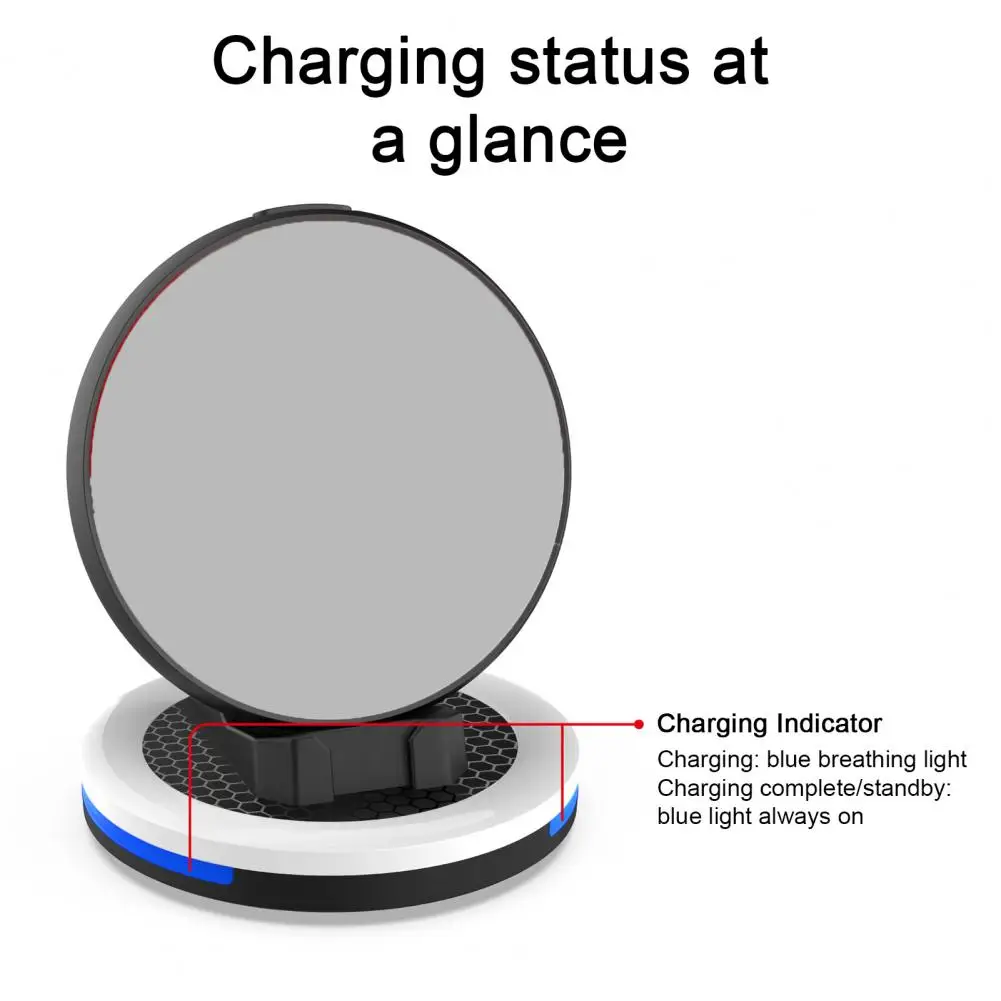 Charging Base Portable Desktop Charger Base with Indicator Light for Pokémon Go Plus Non-slip Compact Charging Solution
Charging Base Portable Desktop Charger Base with Indicator Light for Pokémon Go Plus Non-slip Compact Charging Solution