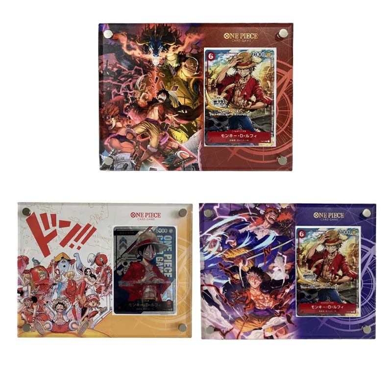 NEW Anime One Piece Luffy Ace Uv Color Opcg Acrylic Standing Display Stand Does Not Include Cards Card Collection Display Frame
NEW Anime One Piece Luffy Ace Uv Color Opcg Acrylic Standing Display Stand Does Not Include Cards Card Collection Display Frame