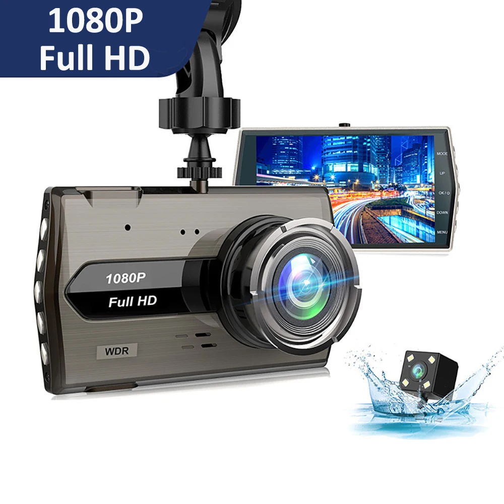 

Car DVR Full HD 1080P Dash Cam Car Camera Drive Video Recorder Night Vision Auto Dashcam Vehicle Black Box Rear View Registrar