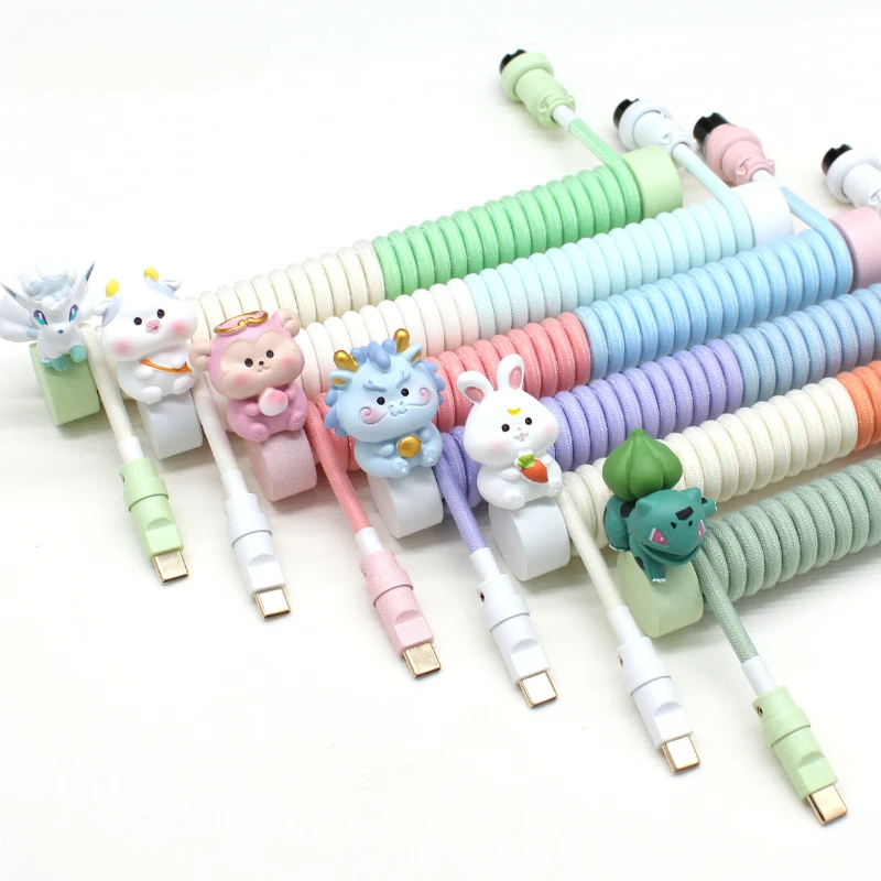 MiFuny Custom Keyboard Cable Type-C Colorful Mechanical Keyboard Coiled Cable USB Aviator Desktop Computer Aviation Connector
MiFuny Custom Keyboard Cable Type-C Colorful Mechanical Keyboard Coiled Cable USB Aviator Desktop Computer Aviation Connector