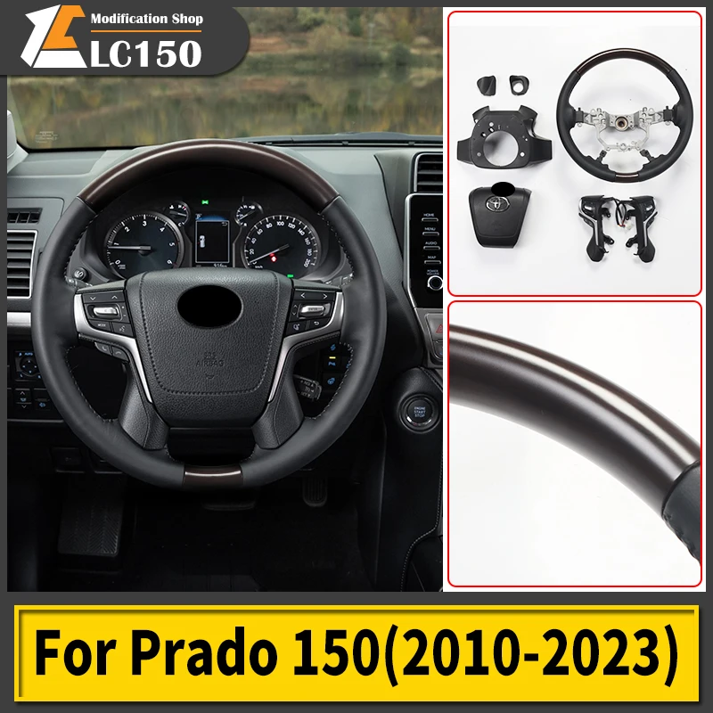 For Toyota Land Cruiser Prado 150 2010-2023 2022 2021 Steering Wheel Replacement Modification LC150 Upgrade High-End Accessories
For Toyota Land Cruiser Prado 150 2010-2023 2022 2021 Steering Wheel Replacement Modification LC150 Upgrade High-End Accessories