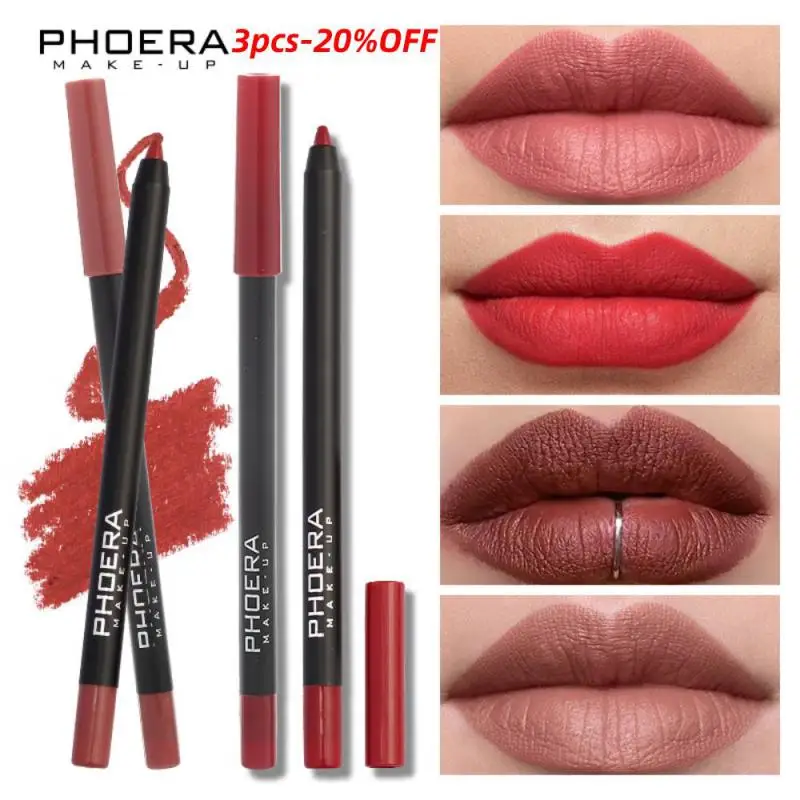 【 3pcs-20% OFF】PHOERA 13-цветная бархатная подводка для губ матовая гладкая Стойкая подводка для губ Карандаш для губ
【 3pcs-20% OFF】PHOERA 13-цветная бархатная подводка для губ матовая гладкая Стойкая подводка для губ Карандаш для губ