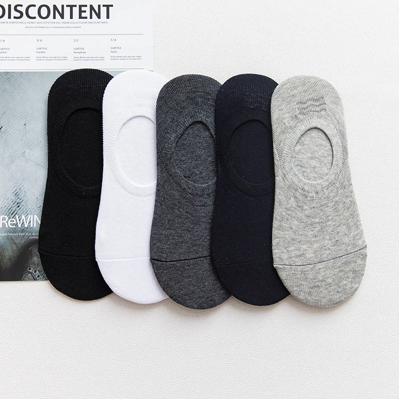 5 Pairs Men Socks Summer Thin Invisible Socks Cotton Silicone Non-Slip Female Breathable Solid Colors Ankle Causal Boat Socks
5 Pairs Men Socks Summer Thin Invisible Socks Cotton Silicone Non-Slip Female Breathable Solid Colors Ankle Causal Boat Socks