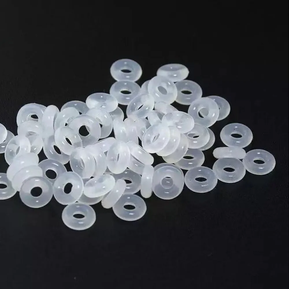 

Free Shipping 30pcs White Rubber Clip Charms Safety Stopper Bead Fits Original Pandora Charm Bracelet & Necklace DIY Jewelry