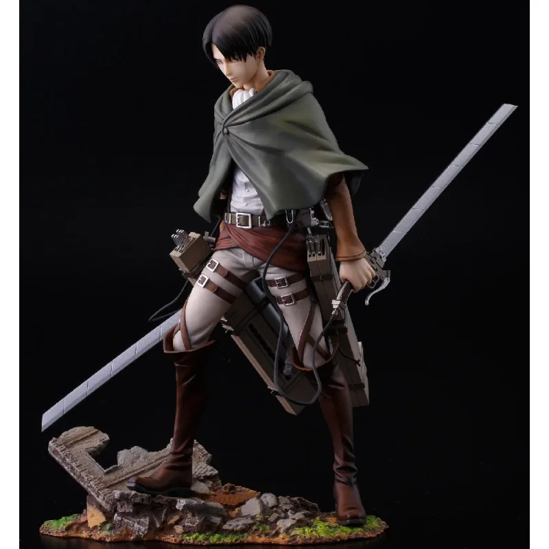 Anime peripheral Attack on Titan Levi Ackerman commander Mikasa·Ackerman 1/8 statue PVC Action Figure Collectible Model Toy box
Anime peripheral Attack on Titan Levi Ackerman commander Mikasa·Ackerman 1/8 statue PVC Action Figure Collectible Model Toy box