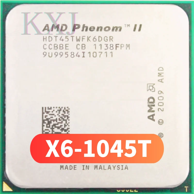 AMD Phenom II X6 1045T X6-1045T - HDT45TWFK6DGR 2,7 ГГц шестиядерный процессор Socket AM3 95W
AMD Phenom II X6 1045T X6-1045T - HDT45TWFK6DGR 2,7 ГГц шестиядерный процессор Socket AM3 95W