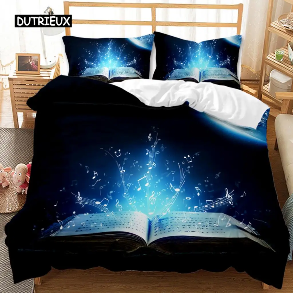 Book Duvet Cover Set Sheet Music Beating Notes Music Twin Polyester Bedding Set Pillowcase Kids Boys Girl Double Queen King Size
Book Duvet Cover Set Sheet Music Beating Notes Music Twin Polyester Bedding Set Pillowcase Kids Boys Girl Double Queen King Size