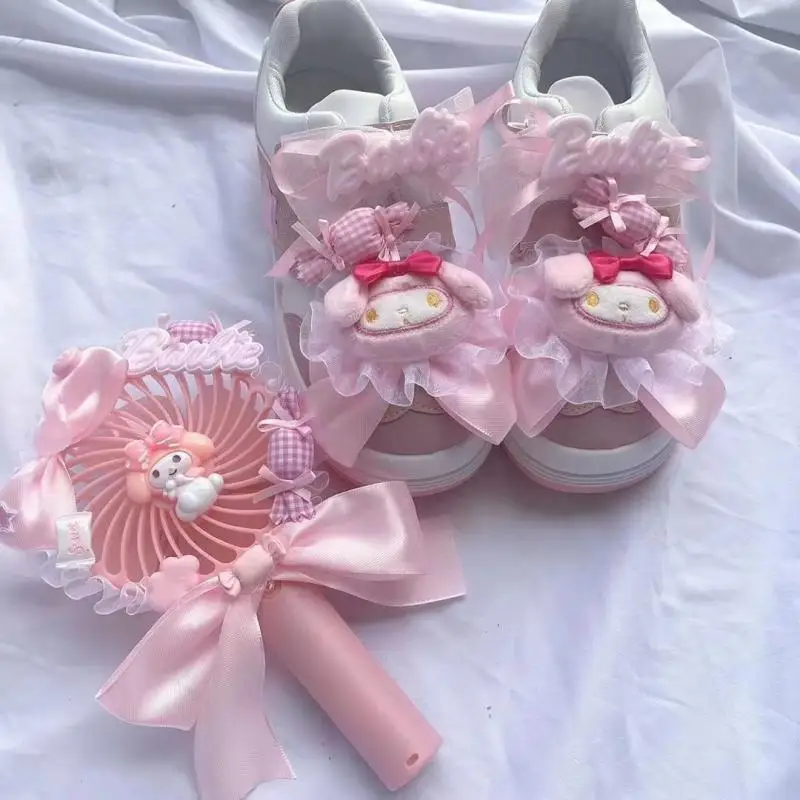 New Kuromi Anime Cartoon Sanrio Shoes Kawaii Cute Cinnamoroll Mymelody Comfortable Sneakers Sweet Birthday Gift
New Kuromi Anime Cartoon Sanrio Shoes Kawaii Cute Cinnamoroll Mymelody Comfortable Sneakers Sweet Birthday Gift