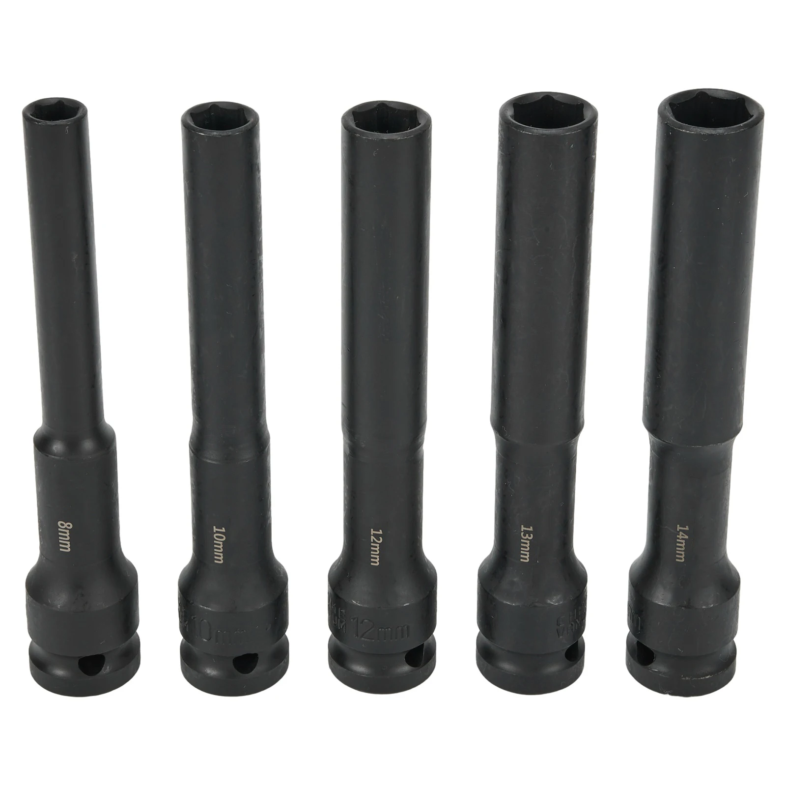5 Pcs Hex Socket Black Chrome Vanadium Steel For AC Electric Wrench High Hardness Impact Wrench Hex Socket Head
5 Pcs Hex Socket Black Chrome Vanadium Steel For AC Electric Wrench High Hardness Impact Wrench Hex Socket Head